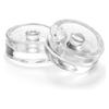 9 Pcs Fermentation Glass Weight with Easy Grip Handle, for Wide Mouth Mason Jars, Heavy Fermenting Lids,Pickling Canning