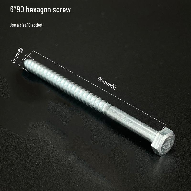 Hex Flange Phillips Self-Tapping Screw with Washer for Bathroom Cabinet and Washbasin