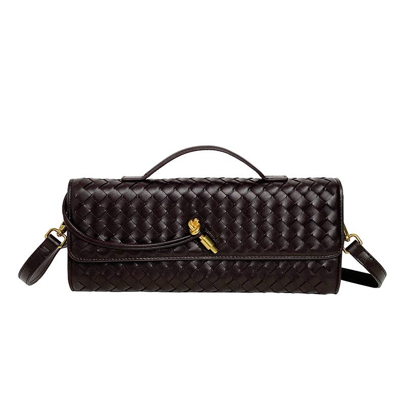 

Single Shoulder Bag, Women s New Handmade Woven Bag, Crossbody Fashion, Large Capacity Baguette Bag, Exquisite Banquet Women s Handbag