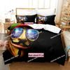 New Personality Technology Anonymous Bedding Set Single Twin Full Queen King Size Bed Set Adult Kid Bedroom Duvetcover Sets