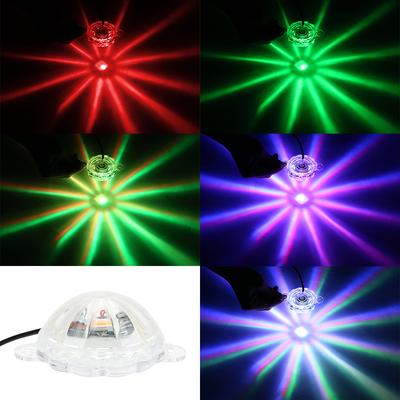 12V Motorcycle RGB Atmosphere Lamp LED Flash Strobe Light Parking Brake Decorative Lighting Under Motorbike