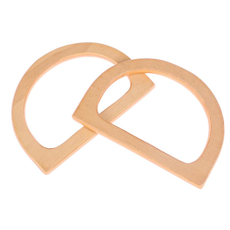 Handcrafted Wooden Handle Bag Handle Bag Accessory Wooden Root Handle Wooden Semicircle Handle
