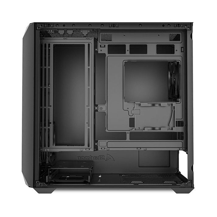 PC skříň - SHARKOON - MK3 - Černá - mATX - Předinstalované ventilátory