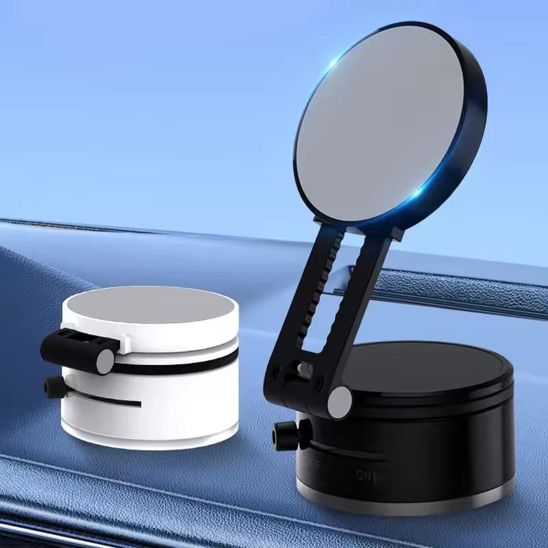 

Suction Cup Magnetic Mobile Phone Holder Lazy Multifunctional Retractable Folding Portable Magnetic Mobile Mount For All Phone чёрный