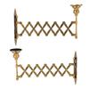 Antik Bronze Finish Metall Kerzenständer Halter Wandmontierter Kerzenhalter Stimmungsbeleuchtung