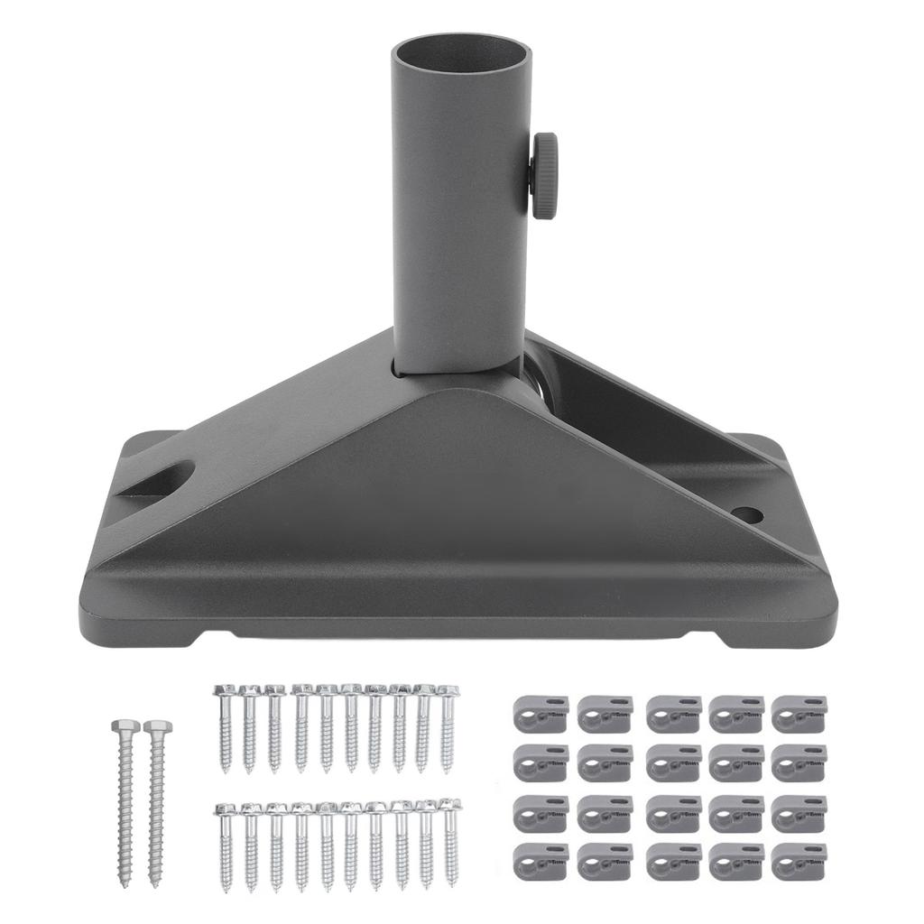 Anténa Střešní Trubkový Adaptér Držák Zlepšit Příjem Signálu 90° Nastavitelná Hliníková Slitina Větruodolný pro Jachty Karavany