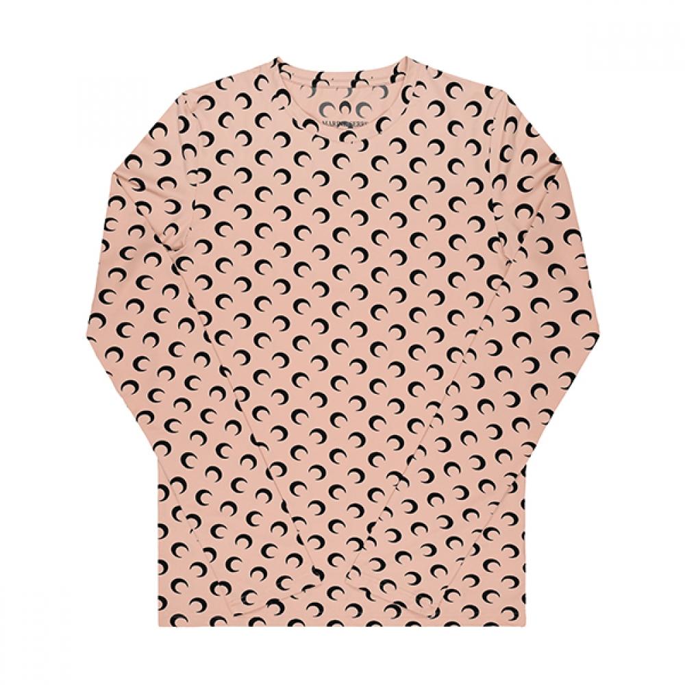 

Marincer Mto116a Cjer0001 Ta10 Moon All Over Print Second Skin Men S Long Sleeve Tee MTO116A CJER0001 TA10 (M)