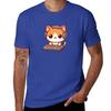 Music Lover Orange Cat T-Shirt Shirts Graphic Oversized Graphic Tee T Shirts for Men Graphic