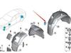 BMW 5 Series G30/G31 Rear Wheel Liners (51717351455, 51717351456)