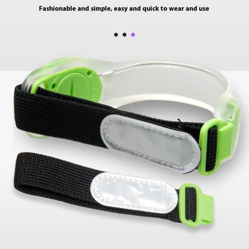 Led Wristband Cycling Safety Armband Light Bracelet Reflective Led Light Bracelets Wrist Running Armband Light Bands
