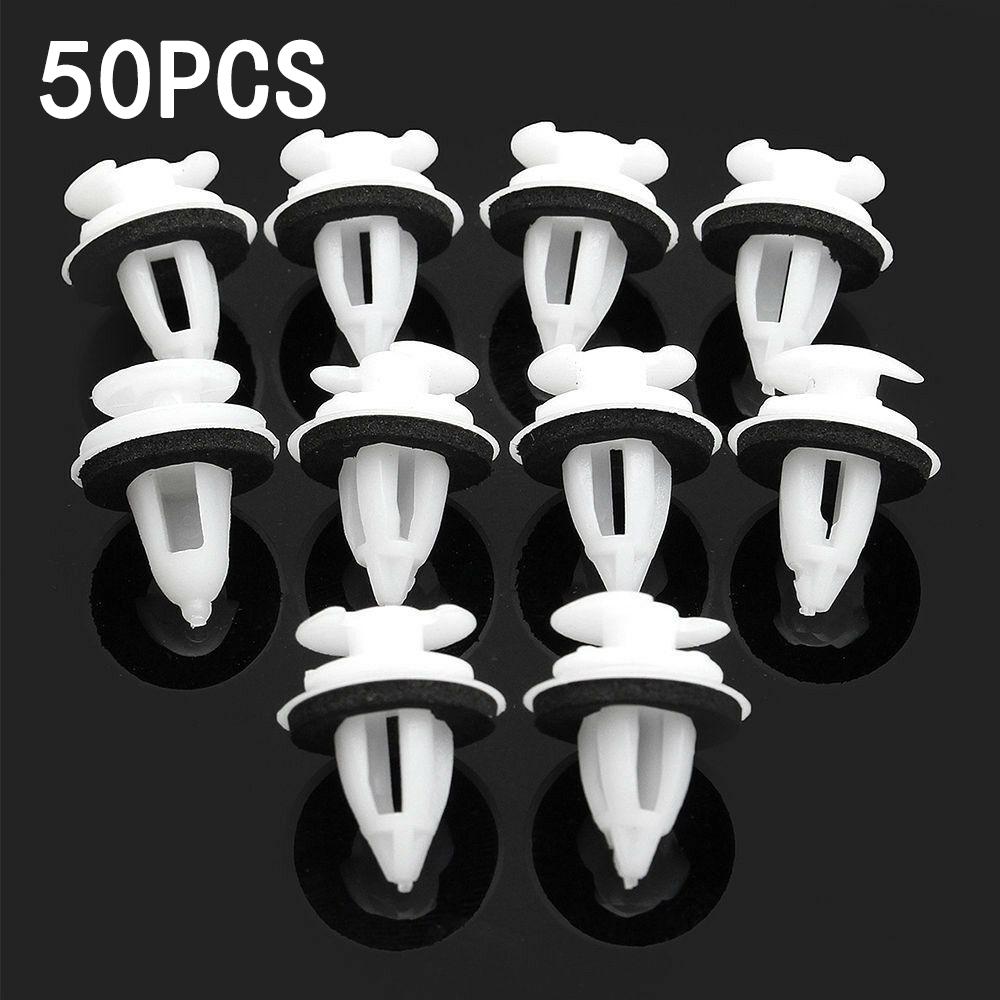 Fastener clips Fender Rivets For BE36 E38 E39 Plastic White Replacement
