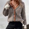 Knitted Cardigan Sweater Women's Coat Women's Clothing Spring, Autumn and Winter