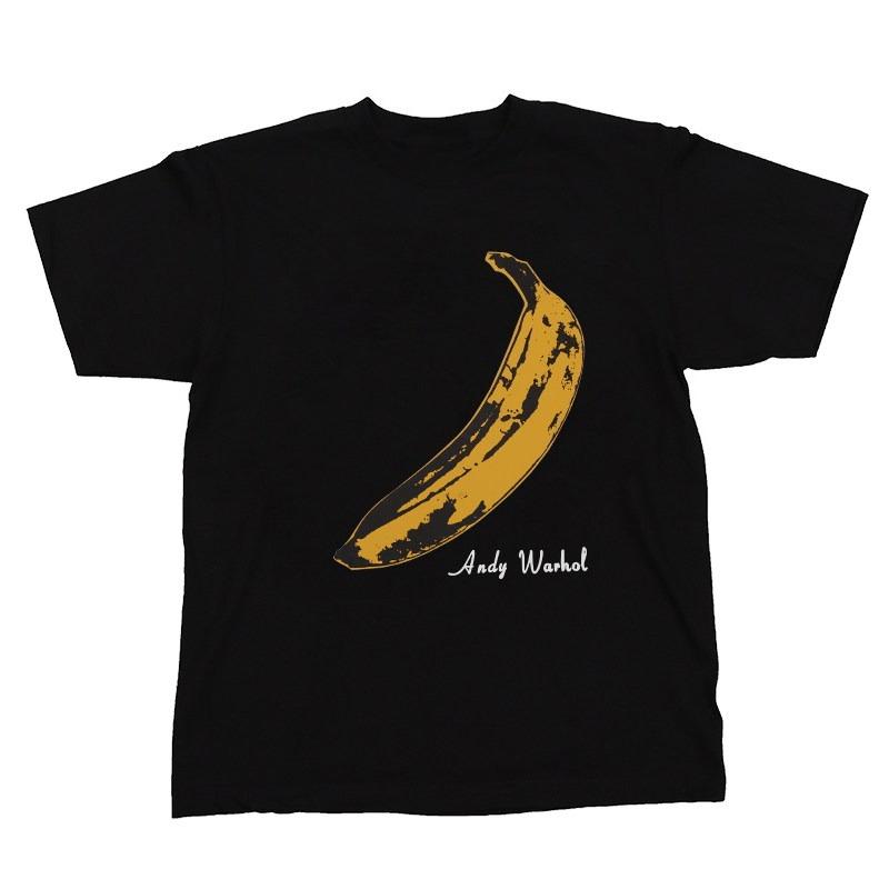 

Andy Warhols Velvet Underground Band Big Banana Cotton Shortsleeved Tshirt S