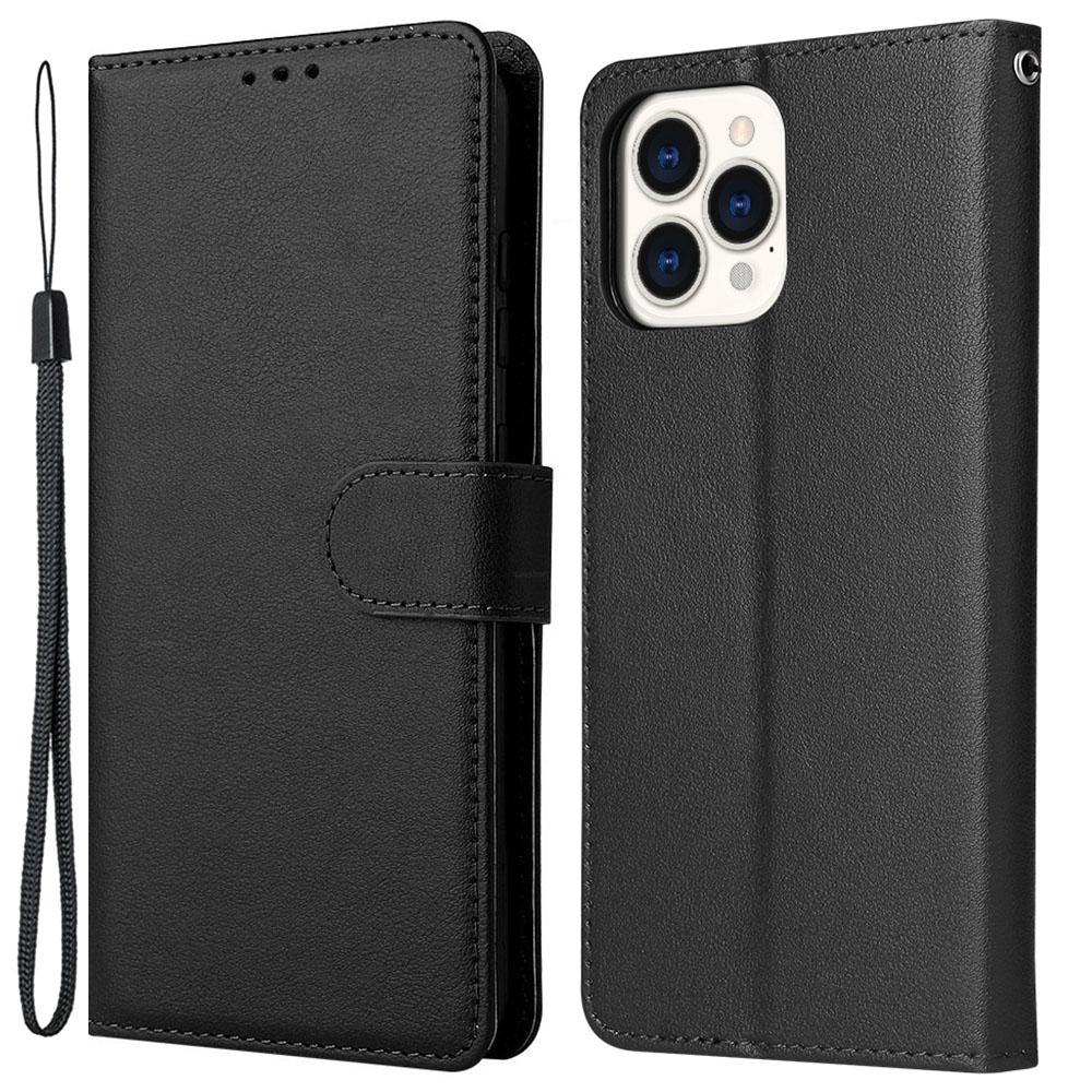 For iPhone 13 Pro Case Wallet PU Leather Flip Protective Phone Cover