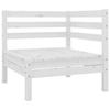 VidaXL Bois de Pin Solide Canapé à 2 Places de Jardin Canapé de Terrasse Canapé d'Extérieur Meuble de Patio Meuble 3082388