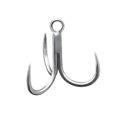 BKK Hook Diving Pencil Popper Raptor-Z 6071-4X-HG/Triple (Silver, 2/0)