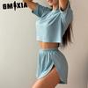 GMXIA Casual Women's Pajamas Comfortable Sexy Shorts Loungewear Set Can Be Worn Outdoors