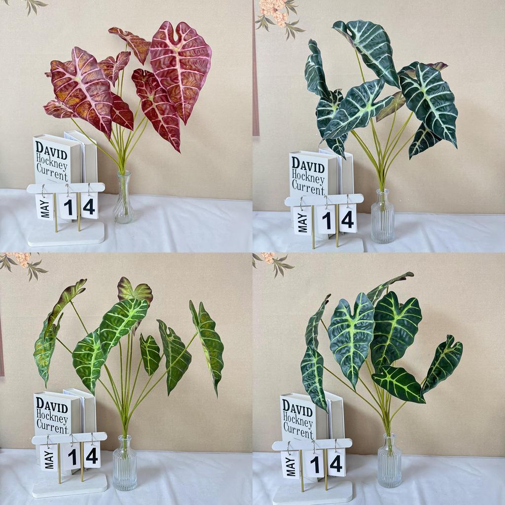 Faux Greenery Wall Plant With Leaves For Home Decor And Event Backdrops