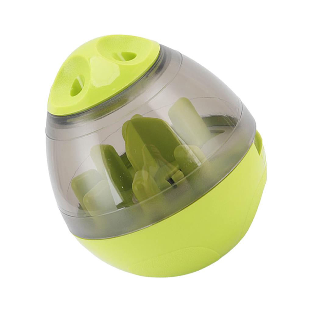 Pet Food Dispensing Ball Interactive Memory Training Dog Slow Feeder Puzzle Toy for Puppy Cat Light Green
