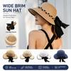 Wide Brim Sun Hat Multicolor Face Covering Cap Portable Sun Visor Hat  Beach Trip