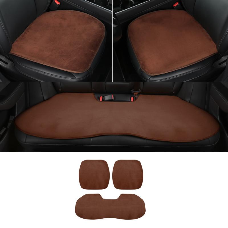 Car Seat Cover Front Rear Cushion Seats Cover Waterproof Non-slip For Tesla Model 3 Y X S 2017-  2022 2023
