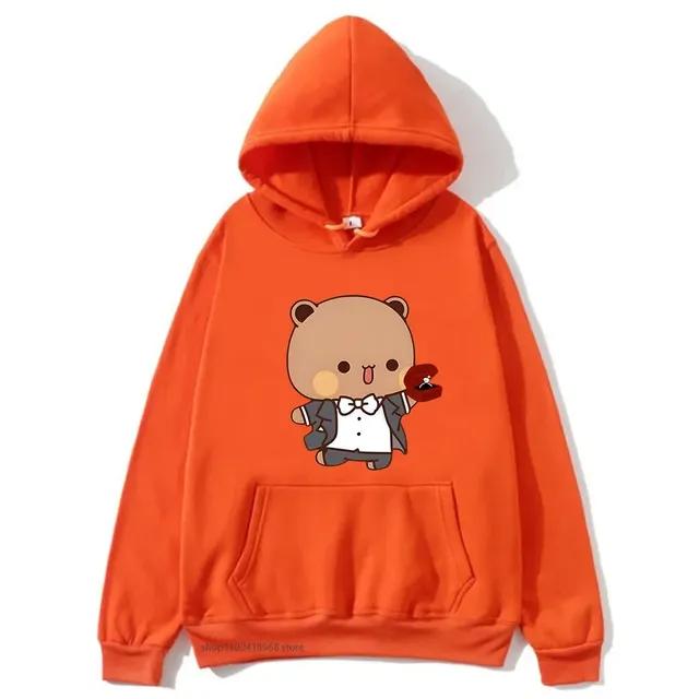 Marriage Bubu Dudu Panda Baby Bears Hoodies Women Couple Sweatshirts Kawaii Girl Boy Clothing Y2k Pullover Unisex