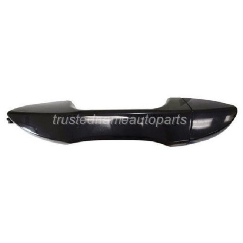Fits 2014 To 2018 Toyota Corolla Exterior Door Handle Rear Left Black