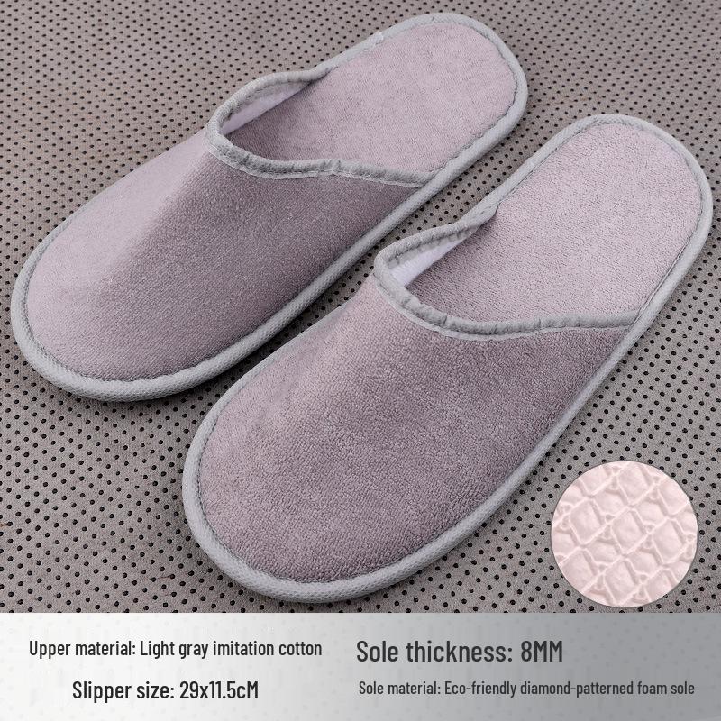 Disposable Non-slip Slippers for Hotels, B&Bs, and Beauty Salons