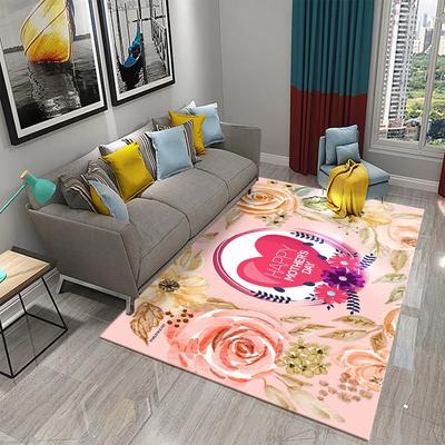 Muttertagsteppich für Küche Badezimmer Eingang Rutschfester Teppich Wohnzimmer Schlafzimmer Dekor Teppich Muttertagsgeschenk Festgeschenke