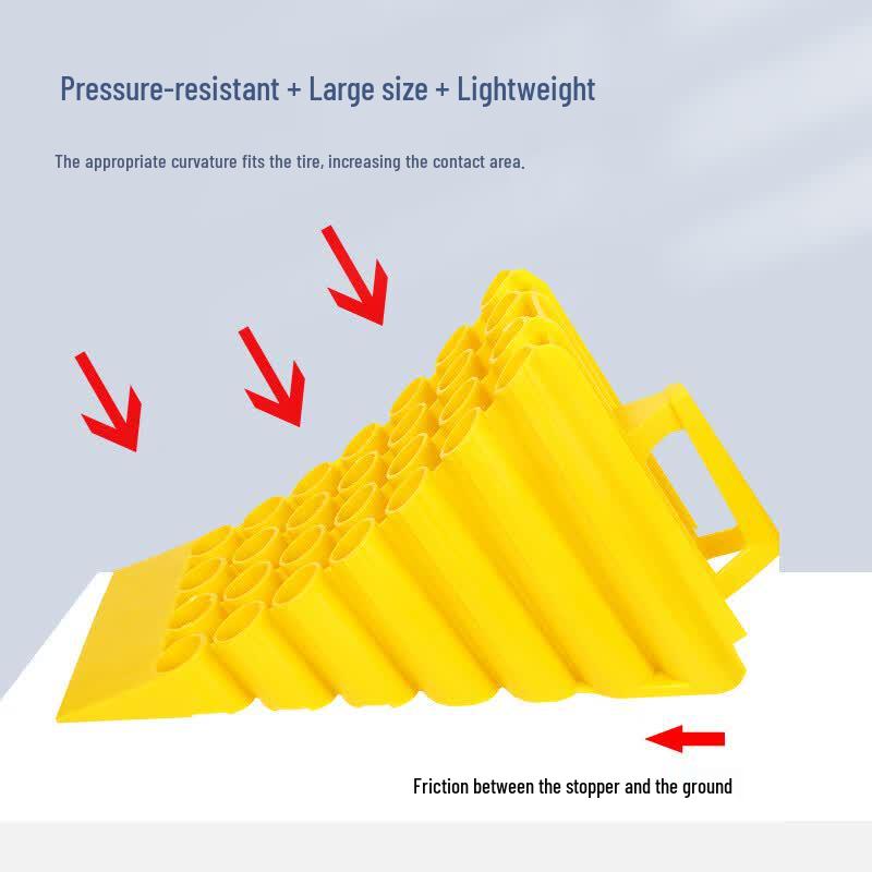 Portable Plastic Wheel Chock