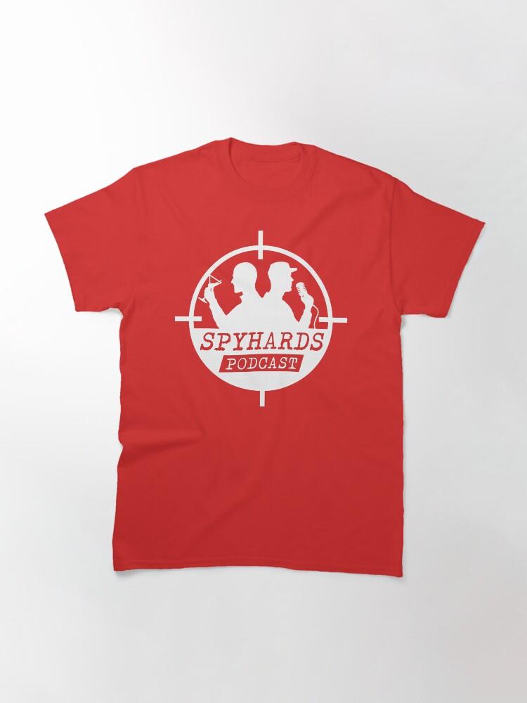 Jason Bourne SpyHards Logo (White) Classic T-Shirt