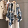 Thick Cashmere Blanket Women Scarf Warm Pashmina Shawl Winter Wraps Bufanda Print  New Design Poncho Echarpe Female Bufandas