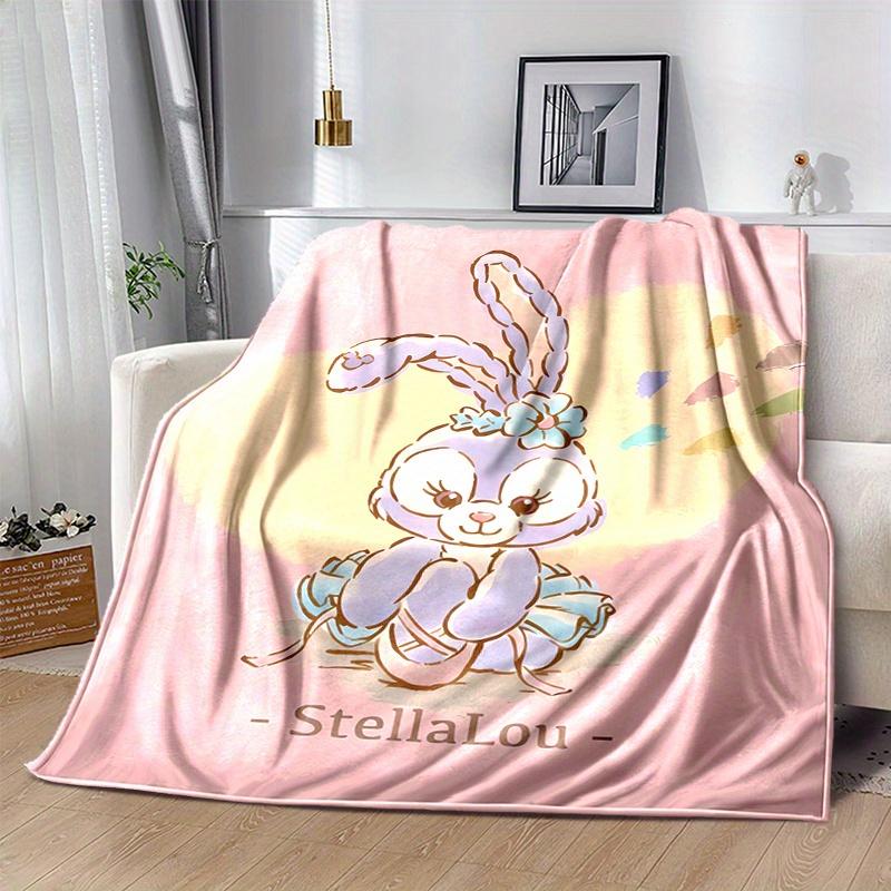 1pc, StellaLou (1) Home Decor Blanket: A Cozy Flannel Throw for Bedroom, Living Room, Travel, Camping, Car, Beach, Office Naps, Perfect Gift for Sofa,