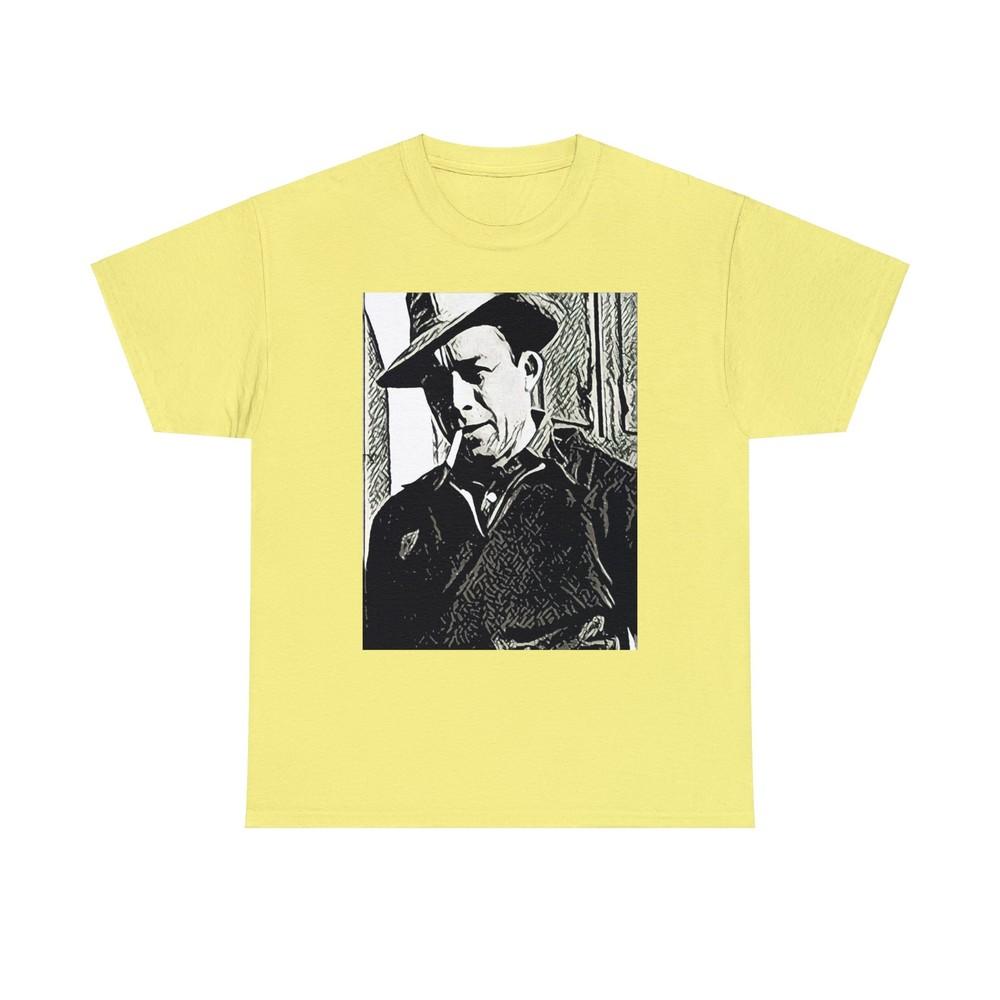 

Albert Camus Graphic Print Short Sleeve Crew Neck Unisex Heavy Cotton Tee Shirt M