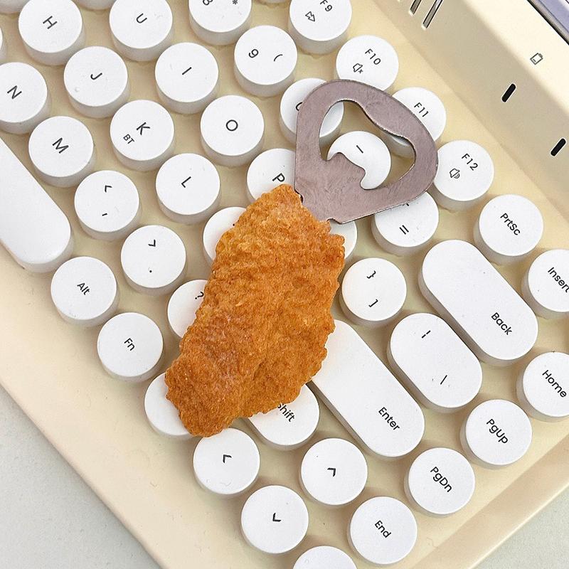 

Кухонные принадлежности Магнит на холодильник из нержавеющей стали Форма куриной ножки Открывалка для бутылок Посуда Дом Креатив