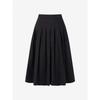 Cc Collect Back Banding Pintuck Flare Skirt  C261msd002 