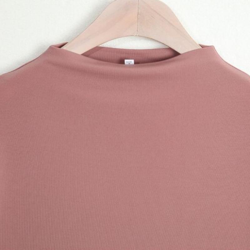Shiz Madam Women Cream Fleece Half Turtleneck 4060