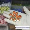 16mm Mixed Checkered Glass Beads & Marbles - Nostalgic Crystal Balls for Kids