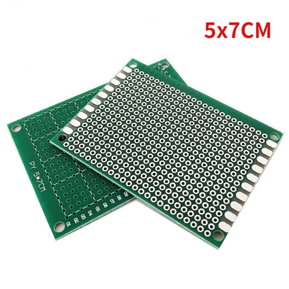 1 PC Universal Single-Sided PCB Board 7x9cm 15*20CM 10*22CM 20*30CM PCB Experiment Breadboard Green Prototype Circuit Boards