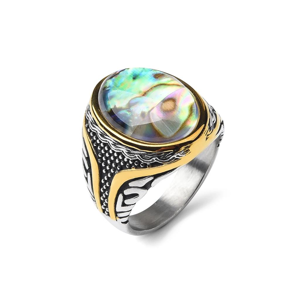 Men's/Women Many Gem Style Colors 316LStainless Steel Rings Classic Fashion Trend Jewelry High Quality Products