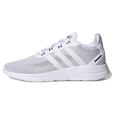 Scarpe Casual Basse da Uomo Neo Lite Racer Rbn 2.0 in Rete, Tessuto Antiscivolo Resistente all'Abrasione Grigio Bianco FY8188