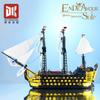 Pirate Ship Endeavour Building Blocks Set - Creative Assembling Model Bricks Toy For Children Birthday Gift