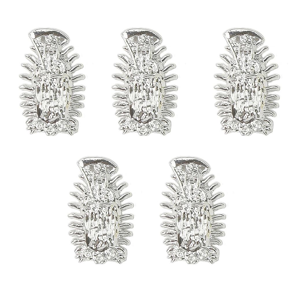 Embossed Nail Charms 3D Scorpion Nail Art Accessories for DIY Nail Art Design Nail Art Decoration Jewelry Making