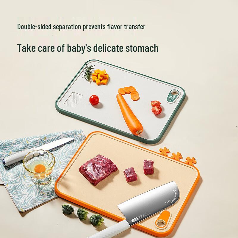 Wheat Straw Double-Sided Anti-Slip Cutting Board
