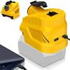 Adaptor de Alimentare cu Baterie potrivit Pentru Makita/Milwaukee 18V Litiu Brichetă Auto 12/20A/USB/Tip-C Convertor