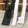 60-300cm 8# Meetee Resin Zippers Open-End Long Zipper for Coat Tent Bag Jacket Zip Sewing Closures Repair Kit DIY Accessories