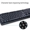 Ergonomic K15 USB Computer Keyboard Plug And Play For PC Laptop Typing Comfort And Long Use ABS Build