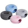 Cave for Cat Zipper Save Space Scratch Resistant Washable Kitten House Nest Removable 60x60x28cm