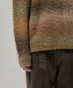 NONBLANK Gradient Round Knit_Olive Brown
