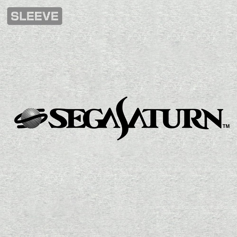 Cospa Sega Saturn Sega Saturn Long Sleeve MIX GRAY M Size [Official] T-shirt